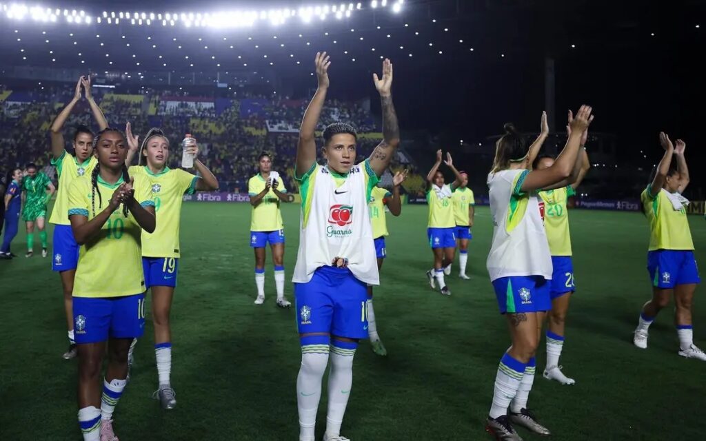 Jogando no Espírito Santo, Seleção Brasileira Feminina empata em início de ciclo à Copa do Mundo